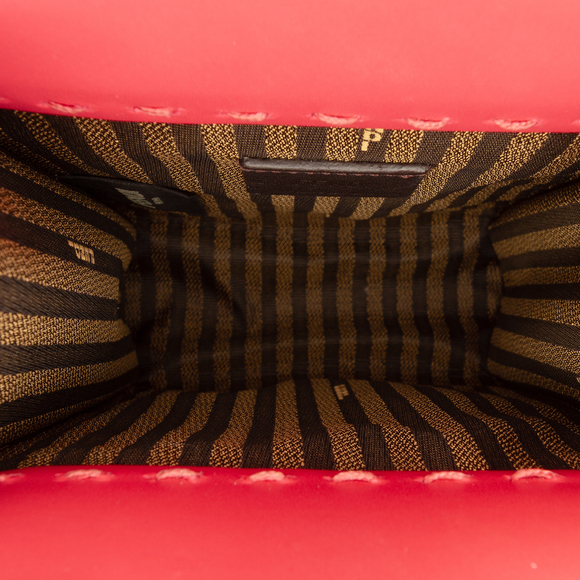 Pre-Loved Fendi Mini Leather Sunshine Shopper Tote - Picture 4 of 10